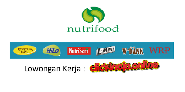 Lowongan Kerja Terbaru PT Nutrifood Indonesia