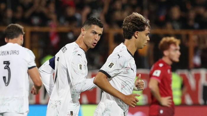 Ronaldo dan Felix Menggila, Portugal Hancurkan Armenia dengan Skor Telak!