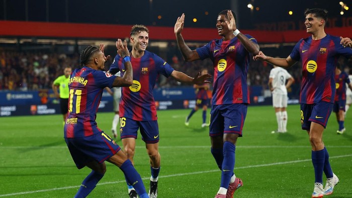 Barcelona Bantai Valencia, Pesta Gol yang Bikin Merinding!