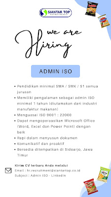 Loker PT Siantar Top Tbk Loker PT Siantar Top Tbk